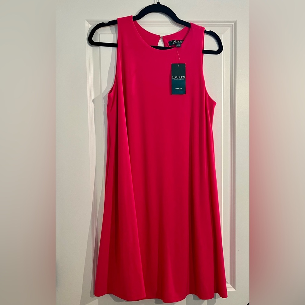 NWT Ralph Lauren Dress, hot pink